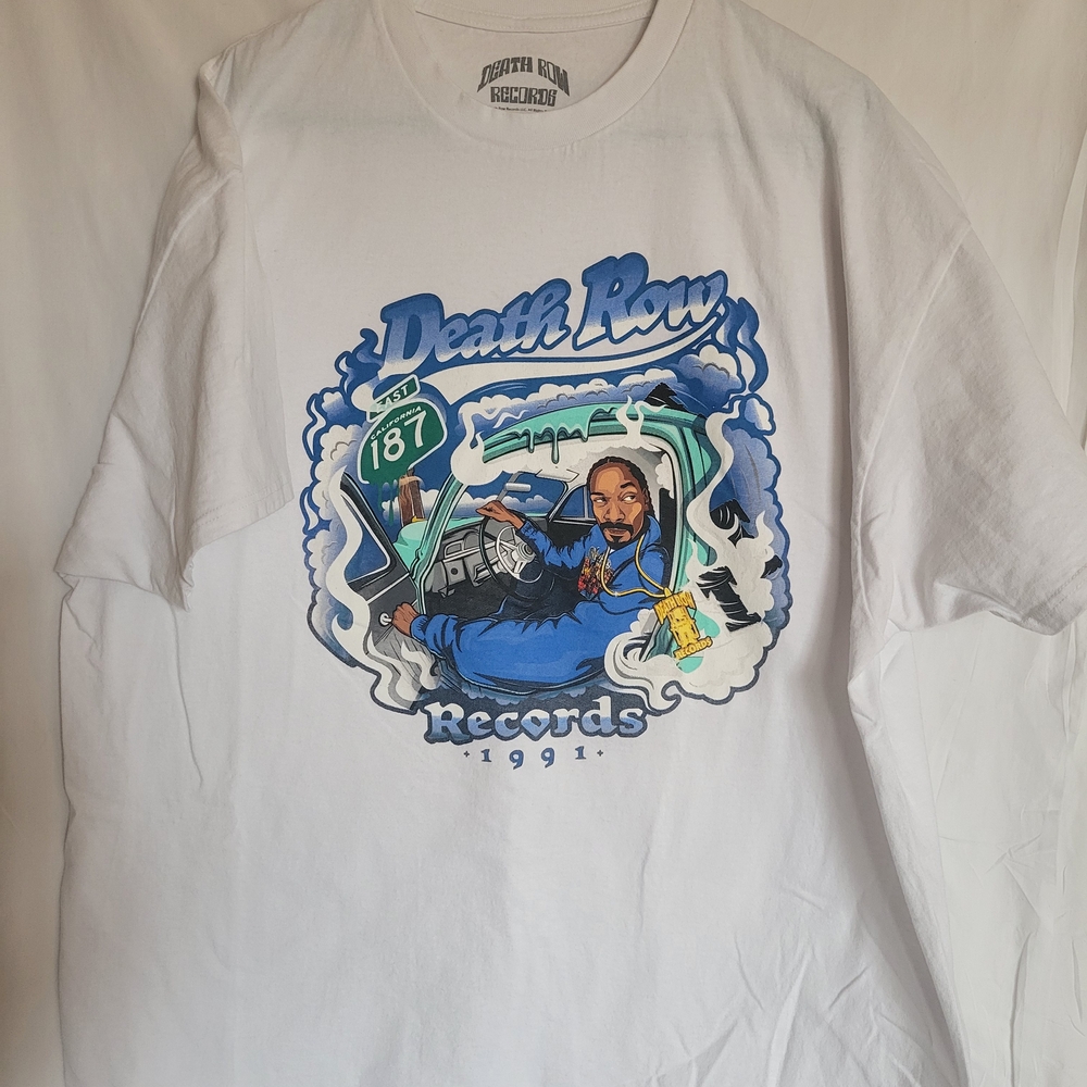 White Graphic Tee